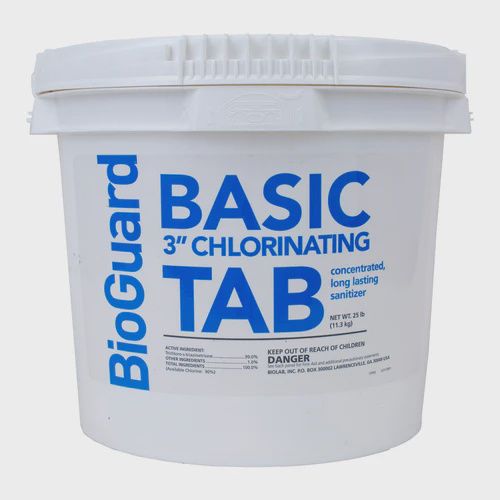 BioGuard Basic 3" Chlorine Tabs 25lb