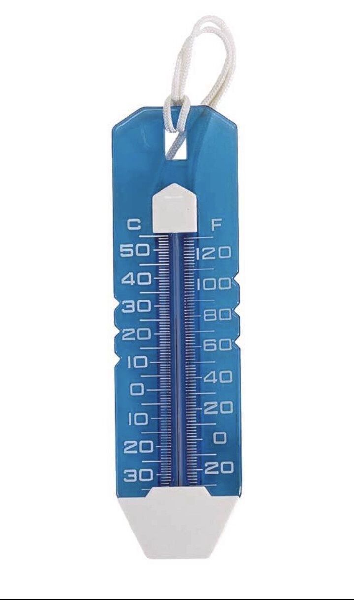 Ocean Blue Jumbo Thermometer
