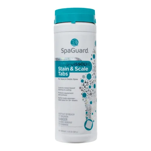 SpaGuard Rapid-Dissolve Stain &amp; Scale Tabs 1.25lb