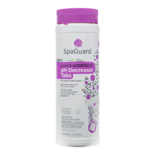 SpaGuard Rapid-Dissolve Ph Decreaser Tabs 1.25lb