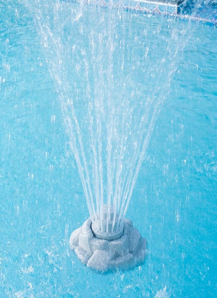 Ocean Blue Rock Fountain