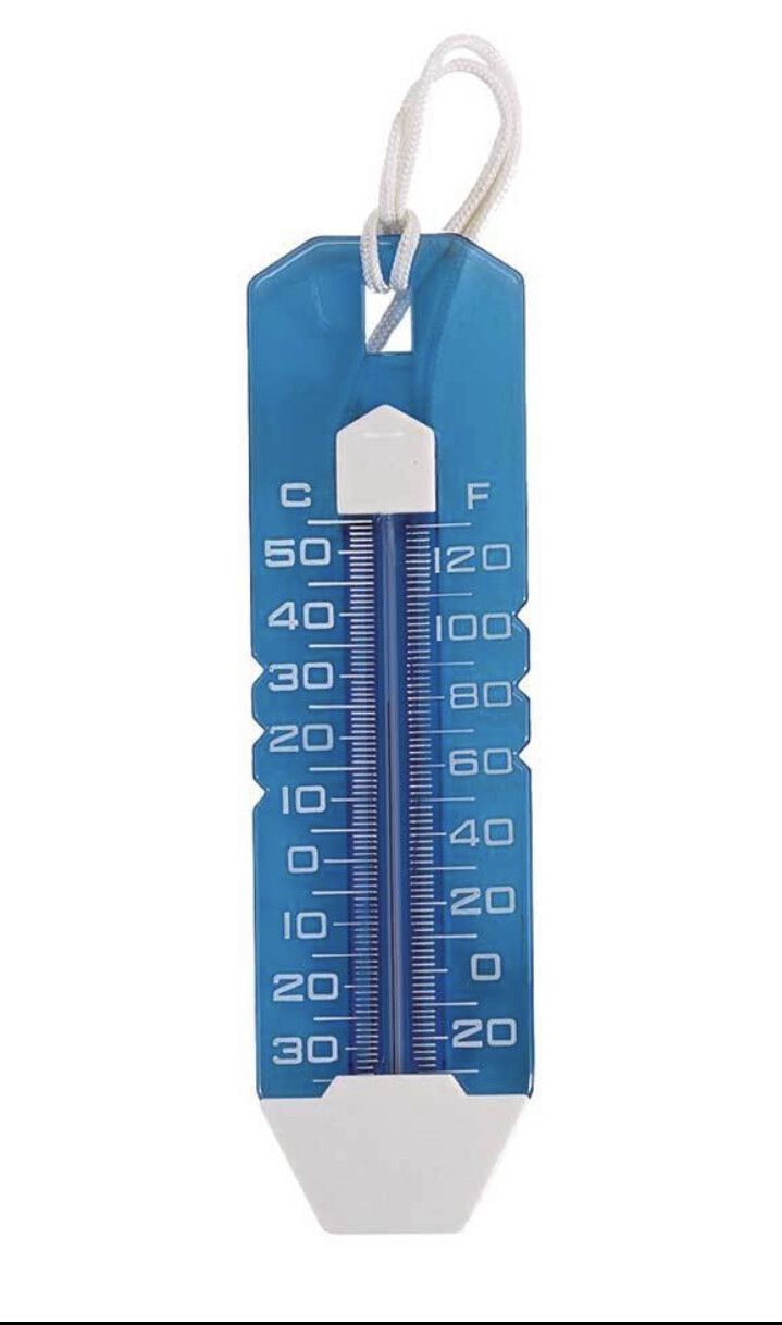 Ocean Blue Jumbo Thermometer