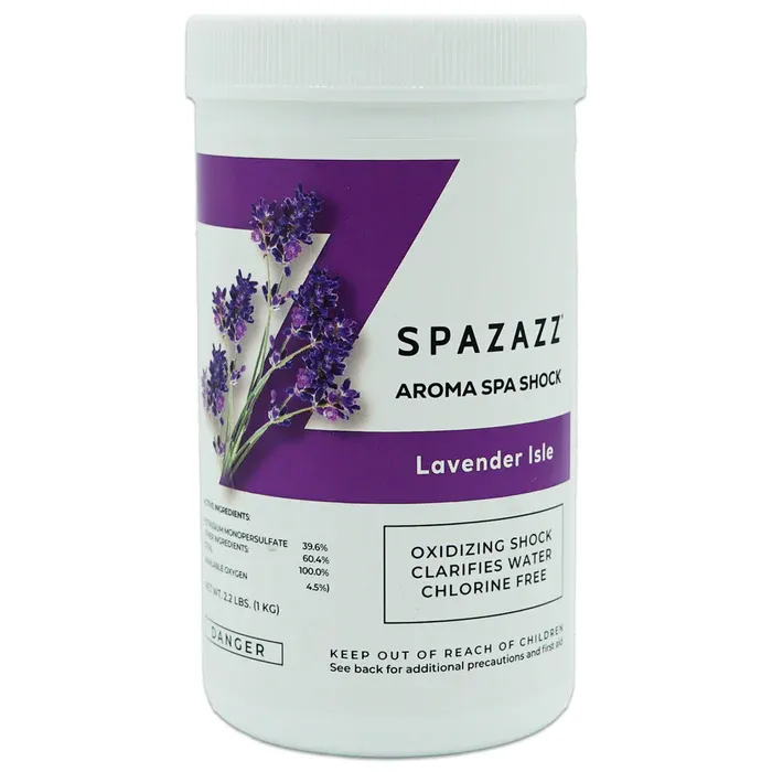 Spazazz Lavender Islo Aroma Shock 2.2lbs