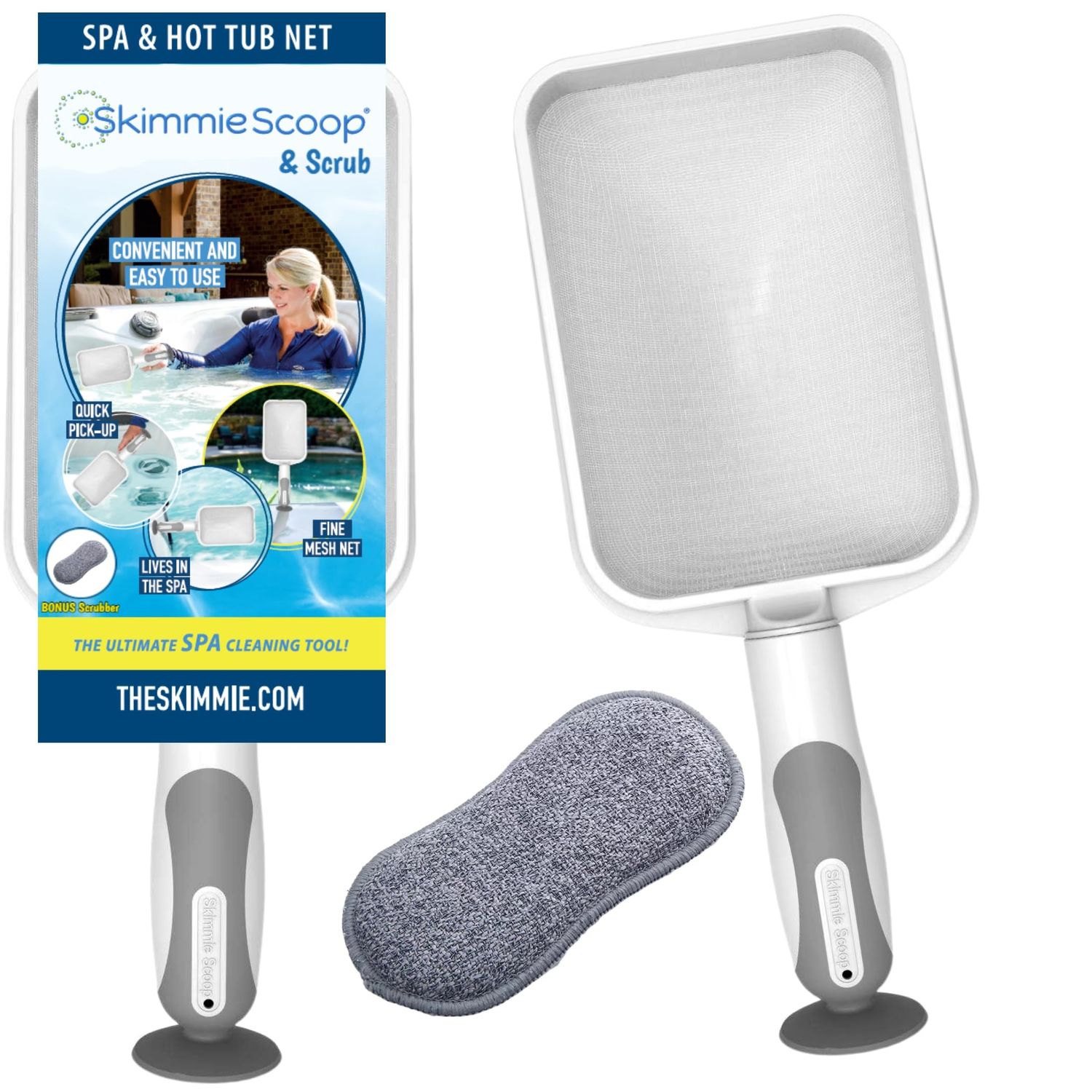 The Skimmie Skimmie Scoop - White
