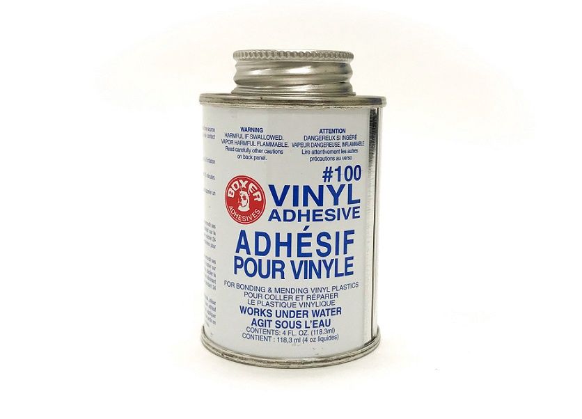 Boxer Adhesives Vinyl Adhesive w/ Applicator, 4 oz Can