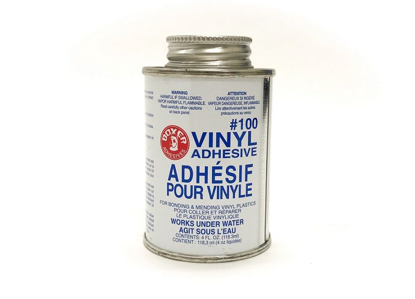 Boxer Adhesives Vinyl Adhesive w/ Applicator, 4 oz Can