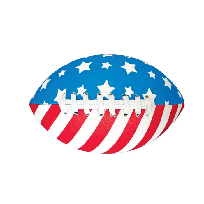 Big Mouth Pool Float Water Football - Patriotic Ball