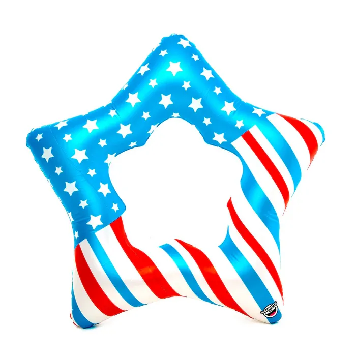 Big Mouth Toys Patriotic Star Pool Float