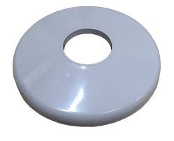 Perma-Cast Company Escutcheon Gray ABS 6"