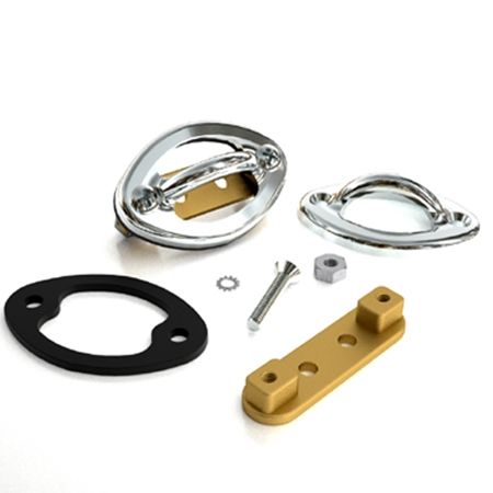 Perma-Cast Company Oval Rope Eye Flat w/ Bracket