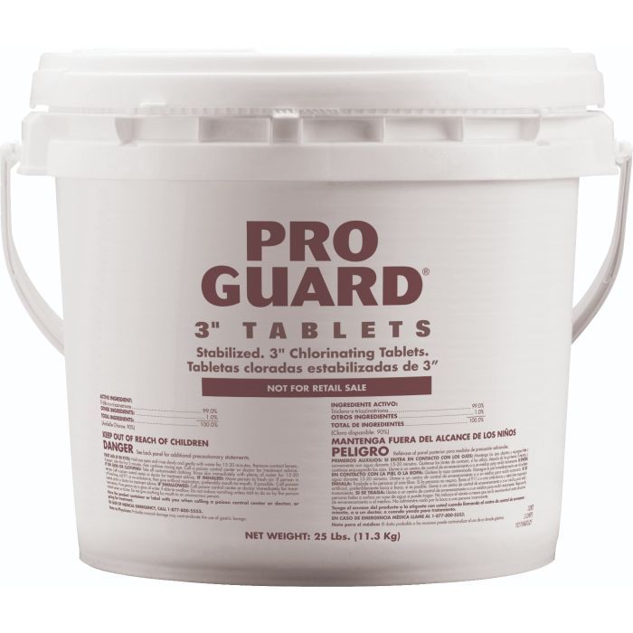 Pro Guard 3" Chlorine Tablets 25lb