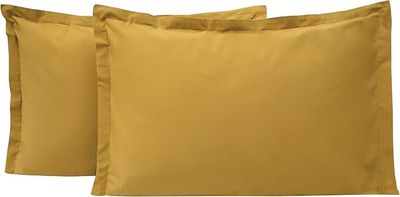 Penny Pillowcase (Saffron) - 2pcs - King 20x36&quot;