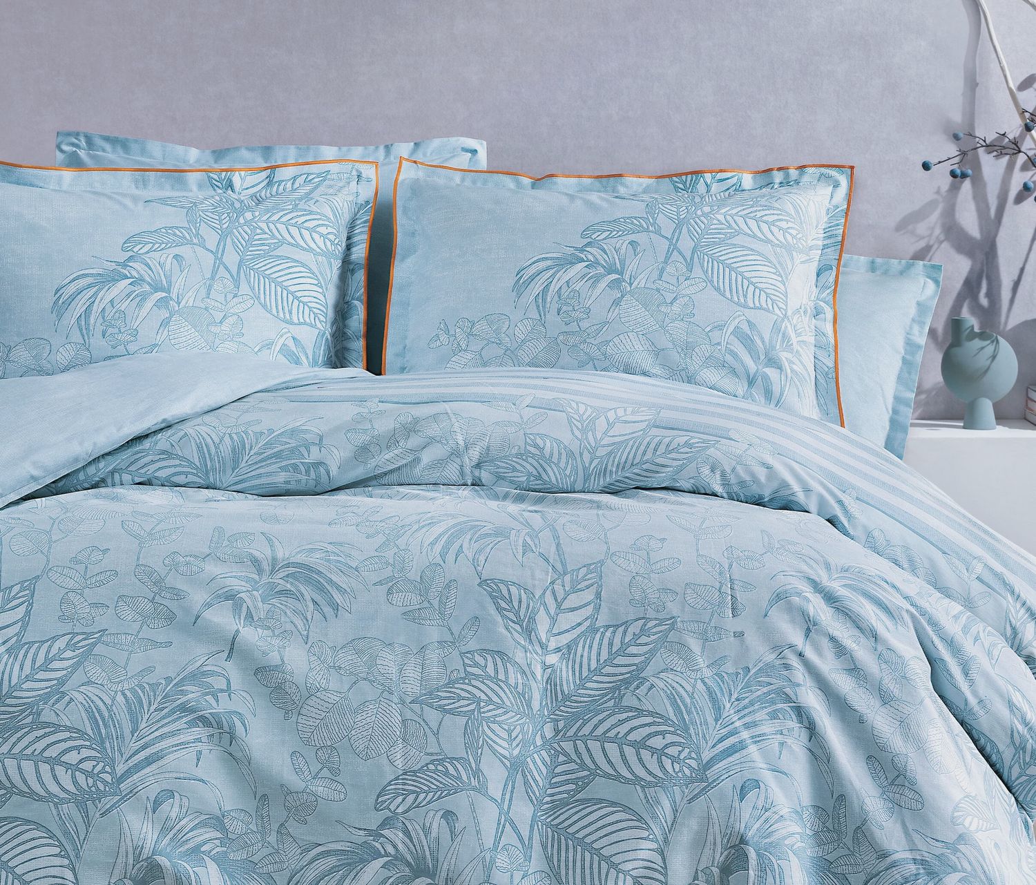 BERRY RANFORCE DUVET COVER SET