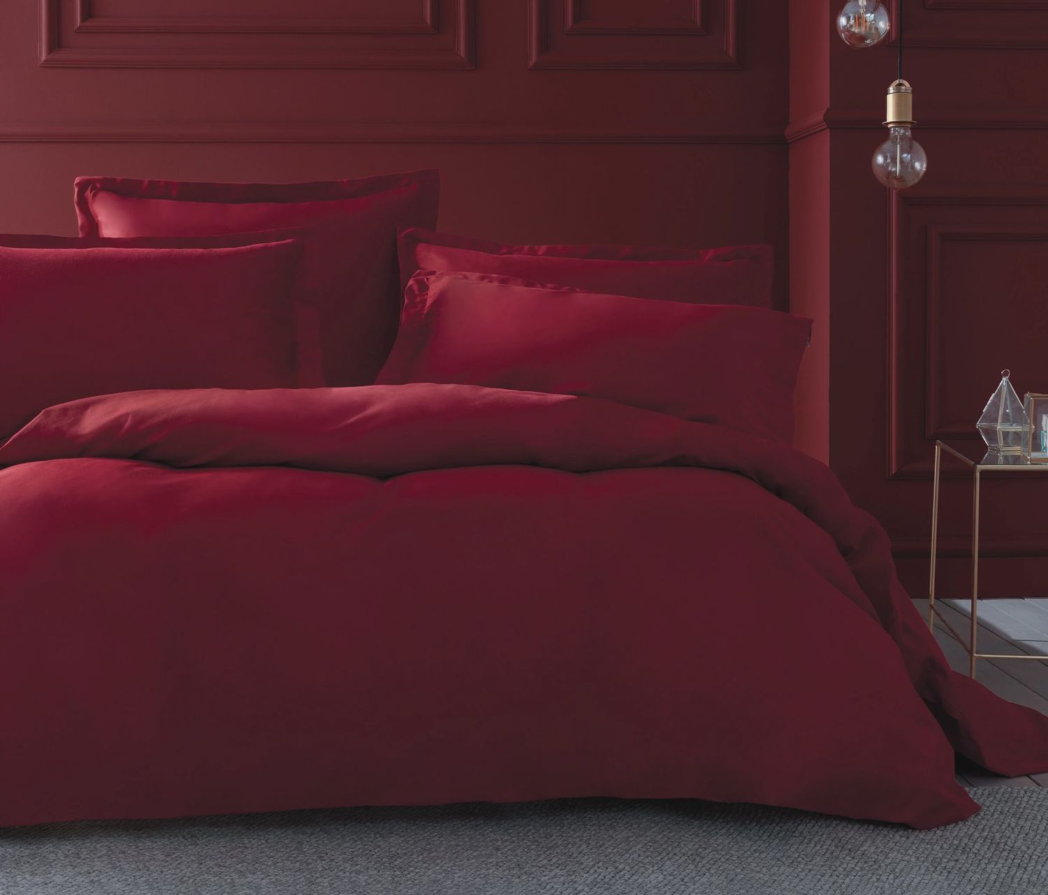 DORA SATEEN DUVET COVER SET