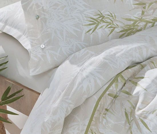 LINSAY TENCEL DUVET COVER SET, Size: KING SIZE, color: SAGE GREEN