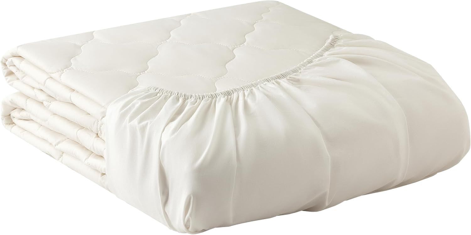 VILNAWASHED WOOL MATTRESS PROTECTOR, Size: 060X120