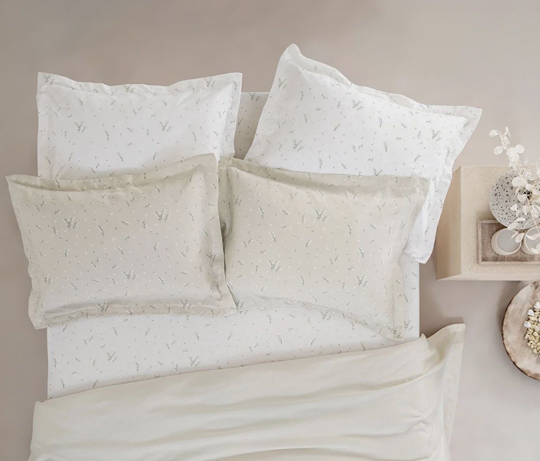 QUEEN SIZE RAMONA BAMBOO PIQUE SET - BEIGE