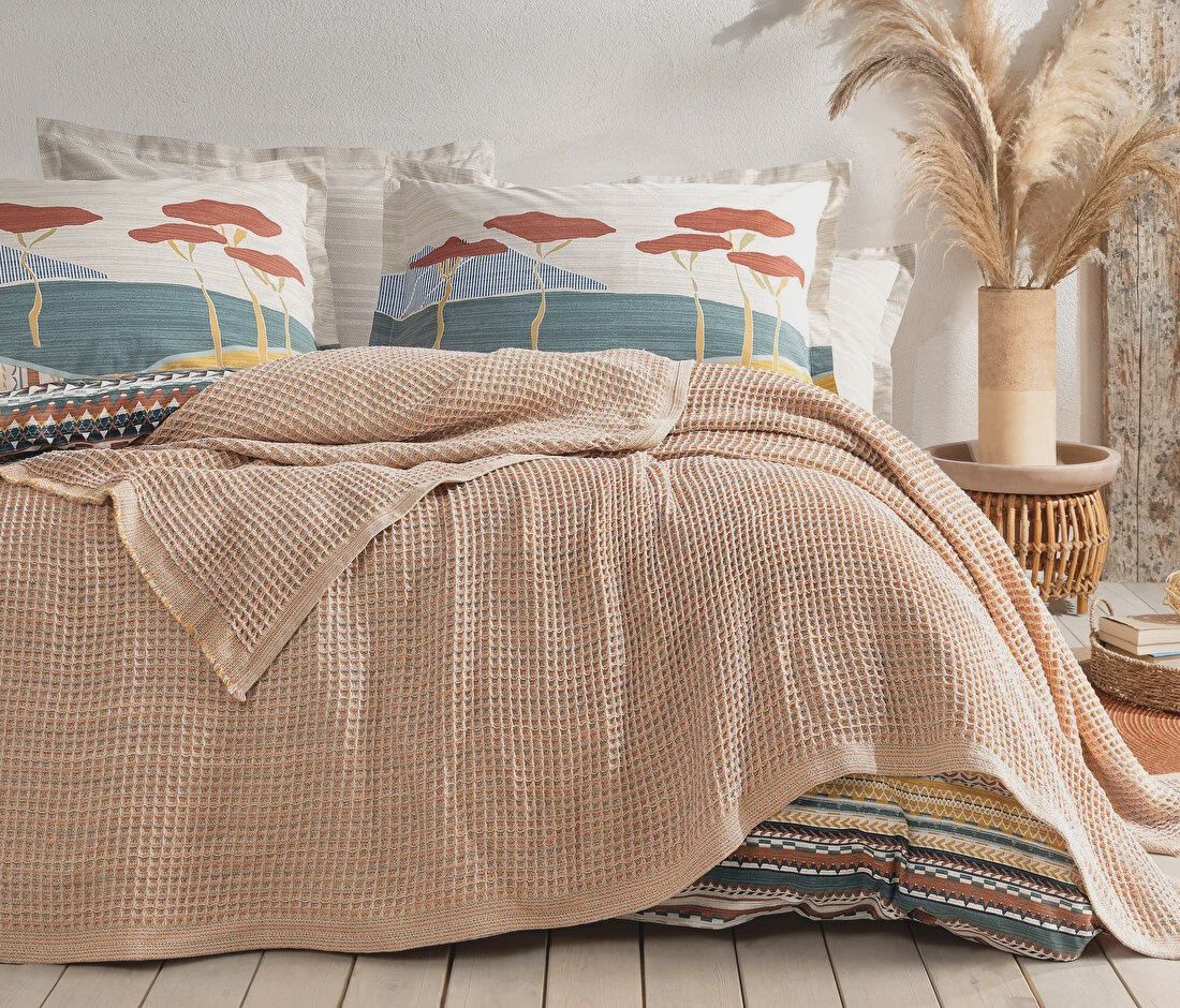 SINGLE SIZE LOTI PIQUE - BEIGE