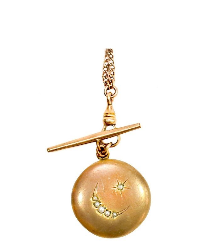 Round Locket Diamond Star