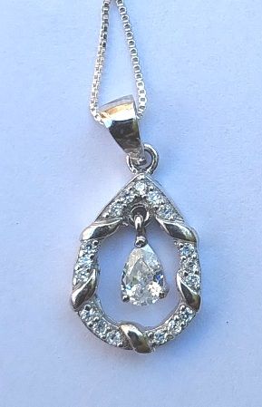 CRYSTAL  TEARDROP OF PRAYER