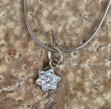 SMALL CRYSTAL STAR- MAGEN DAVID