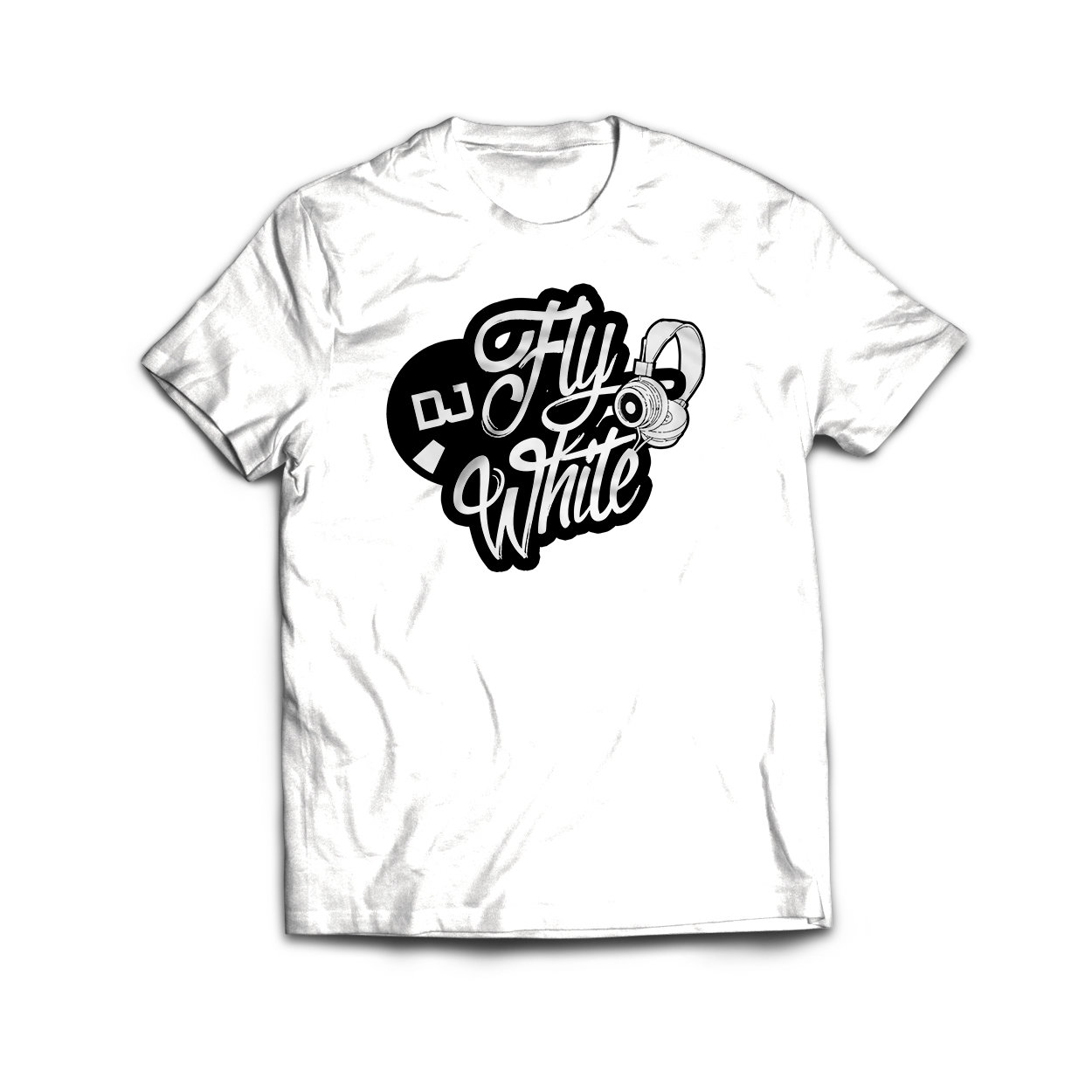 The Free large Flywhite Logo Tee |