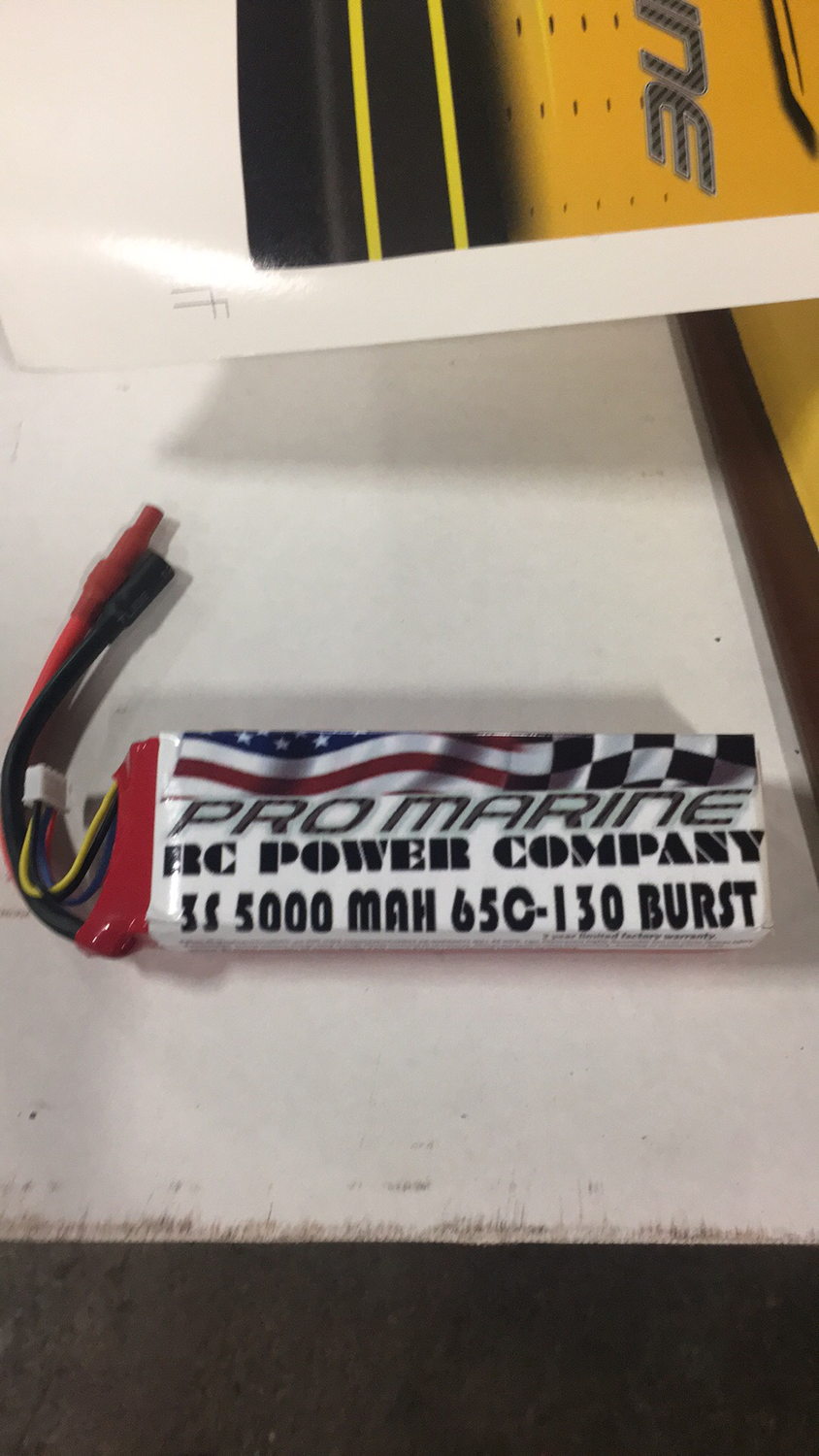 PMRC Power Co 3s 5000 65c lips Battery (Pair) PMRC Power Co 3s 5000 65c lips Battery (Pair)