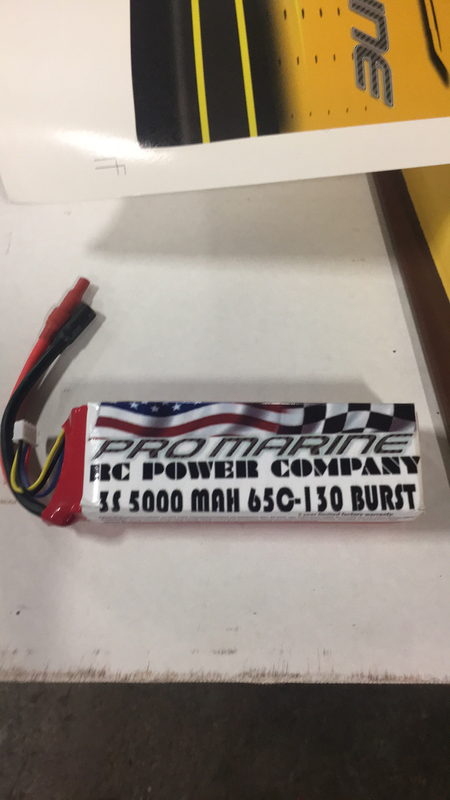 PMRC Power Co 3s 5000 65c lips Battery (Pair)