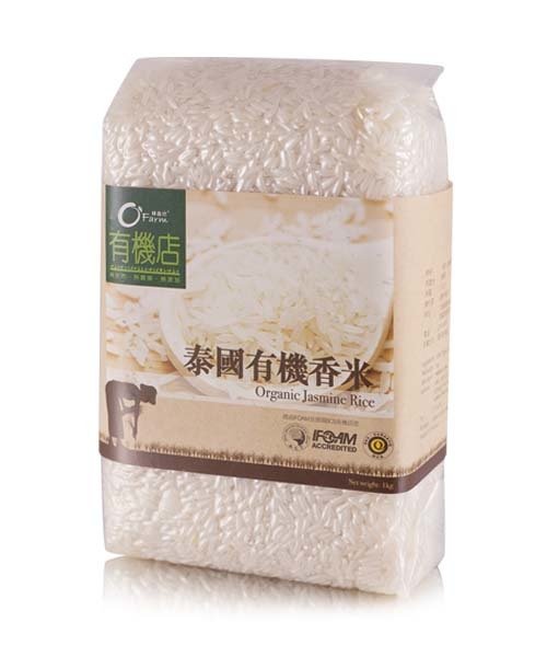 泰國有機香米 （綠營坊） / Thai Organic Jasmine Rice (O' Farm) (1 kg)