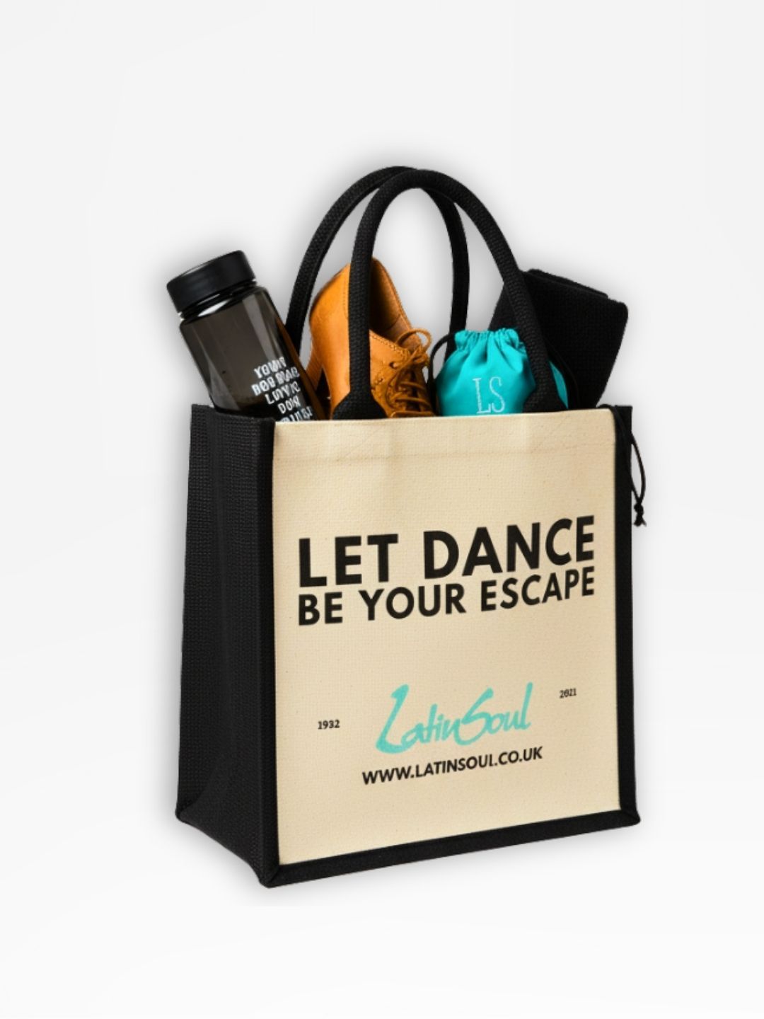 Latin Soul Jute Bag - Carry Your Passion, Naturally Latin Soul Jute Bag - Carry Your Passion, Naturally