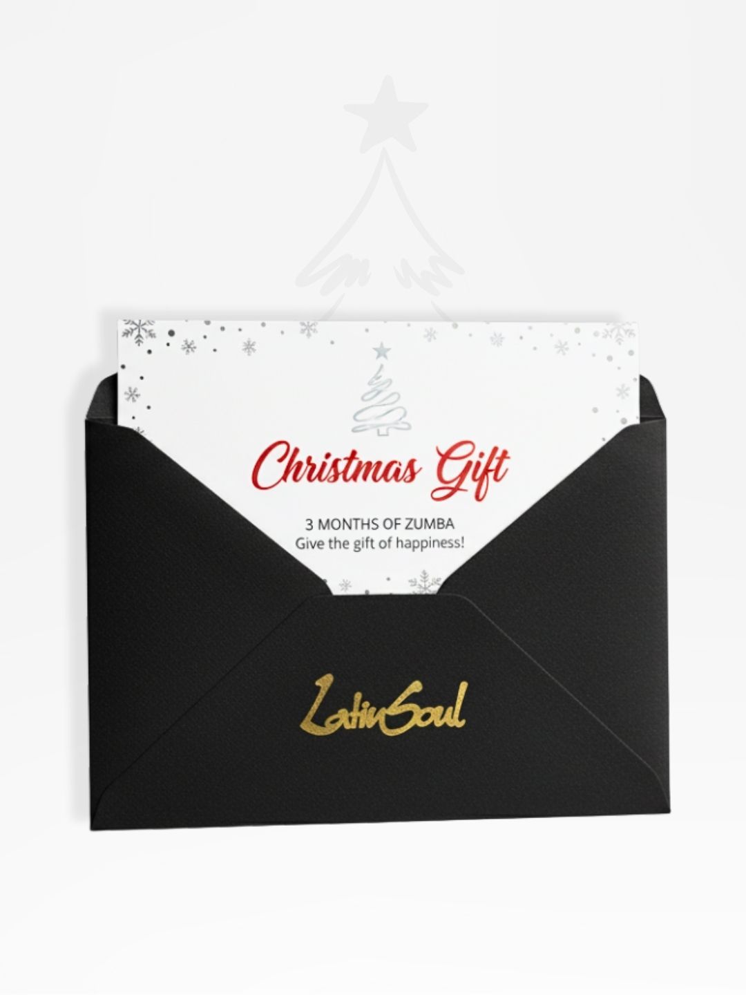 Zumba Xmas Gift Card - 3 Months for the price or 2 Zumba Xmas Gift Card - 3 Months for the price or 2