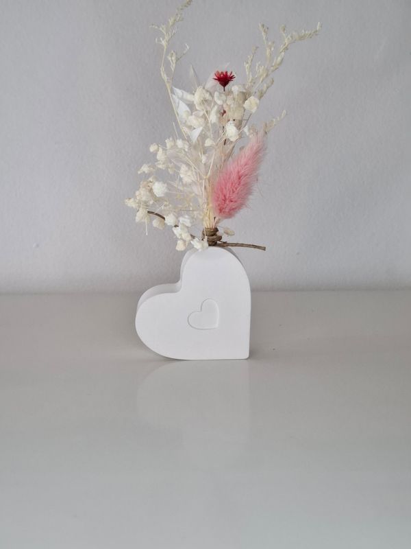 Minivaasje - hart