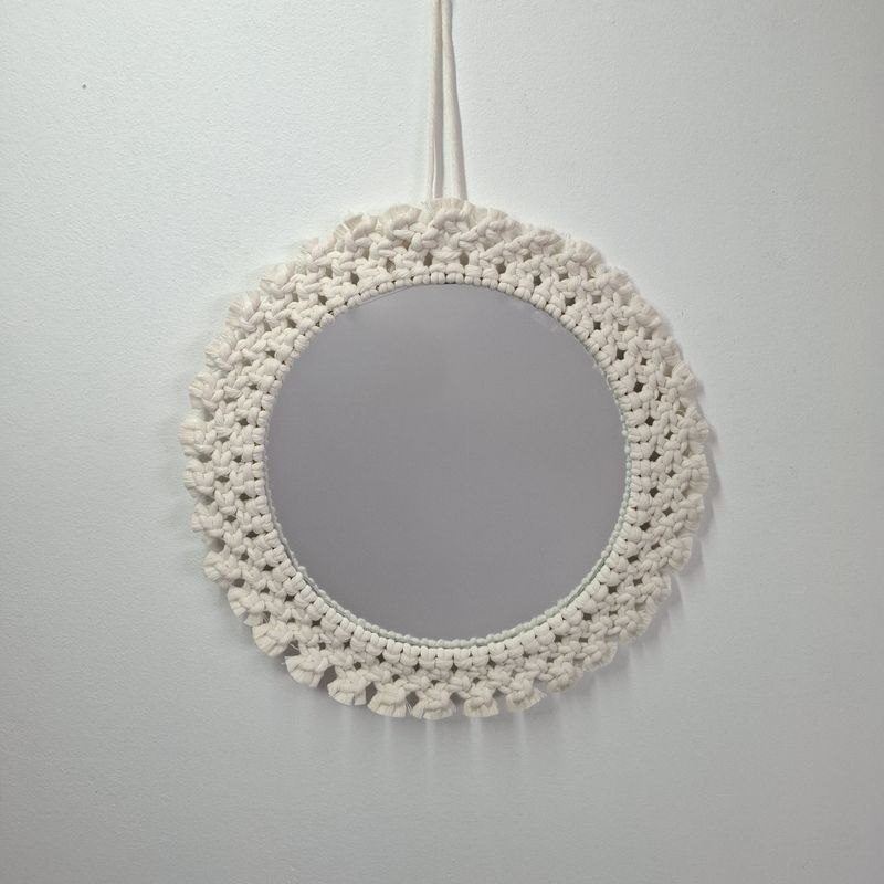 Spiegel - macrame
