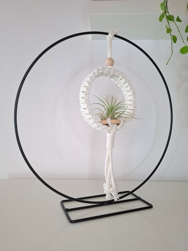 Mini plantenhanger met staander