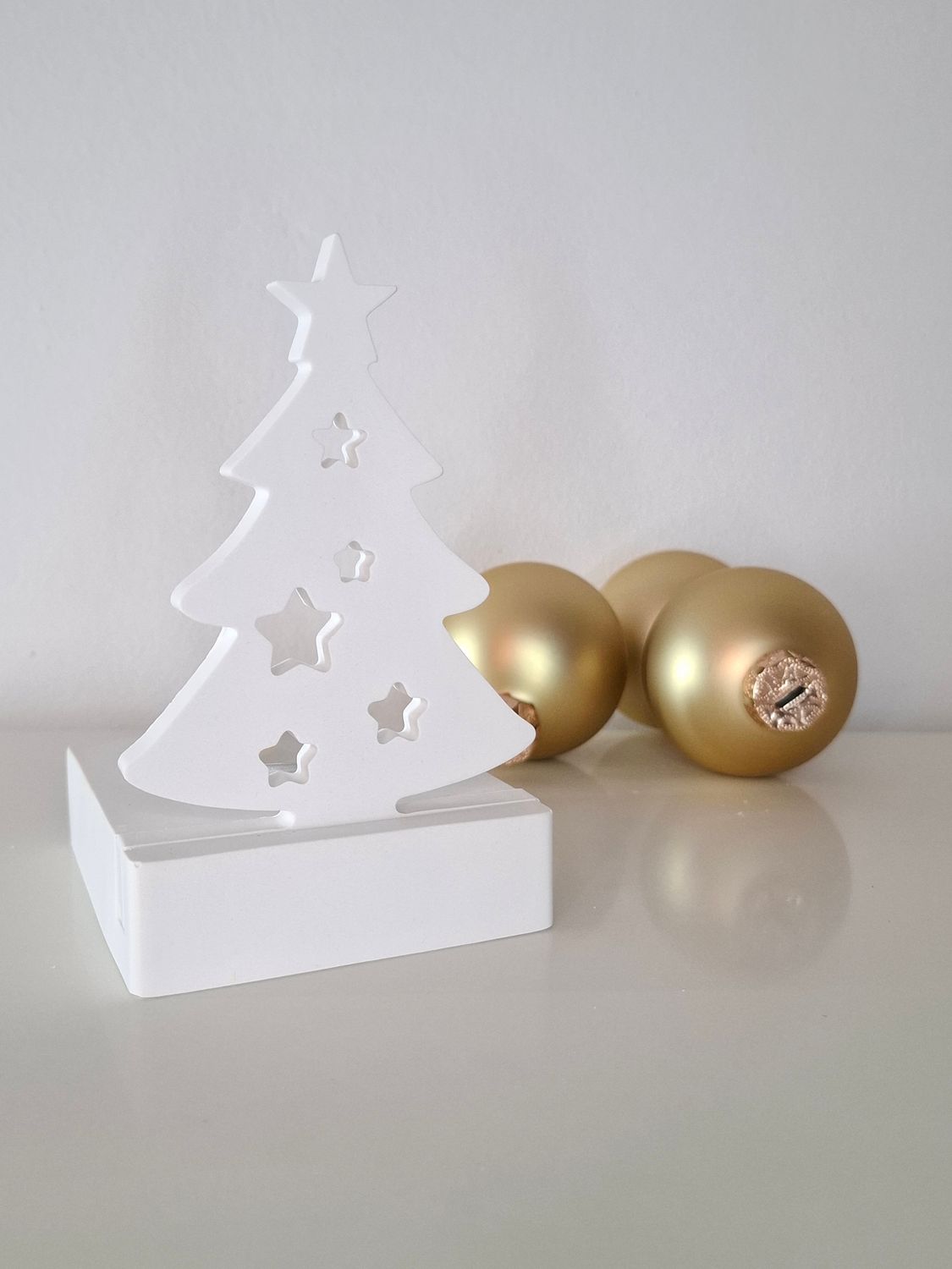 Theelichthouder - kerstboom