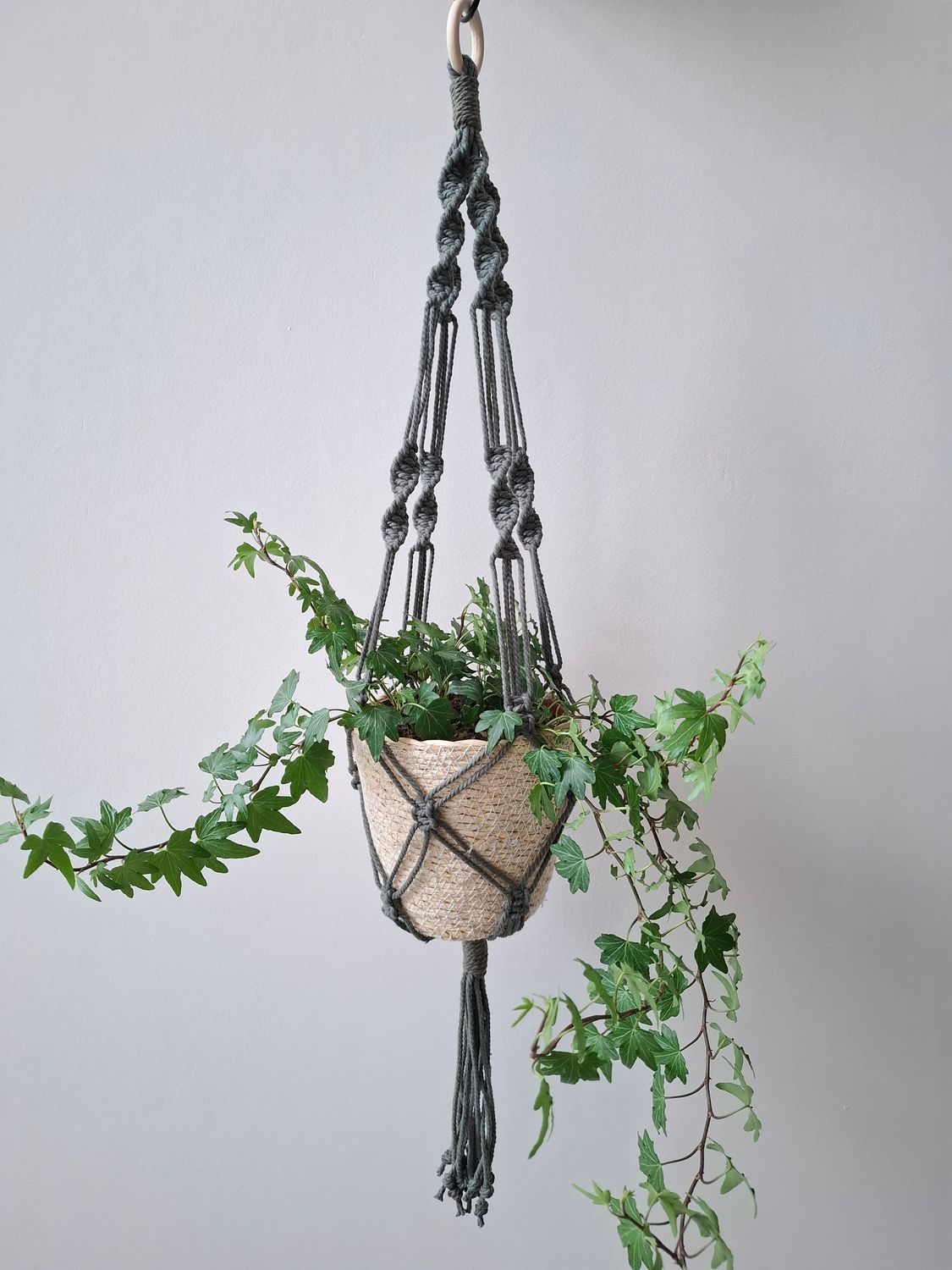 Plantenhanger basic - kaki