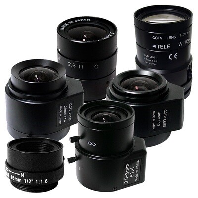 Fixed and Varifocal CS Mount Lenses