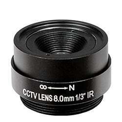 8mm Megapixel Fixed Focal CS Lens