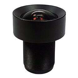 3.4mm 12.4MP Fixed Focal M-12 Lens
