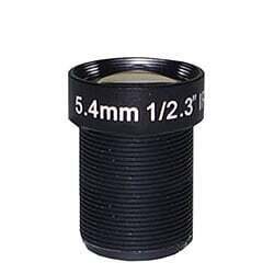 5.4mm 10MP Fixed Focal M-12 Lens
