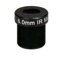 6mm Megapixel Fixed Focal M-12 Lens