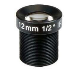 12mm Megapixel Fixed Focal M-12 Lens