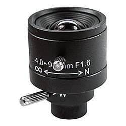 4mm-9mm Varifocal M-14 Mount Lens