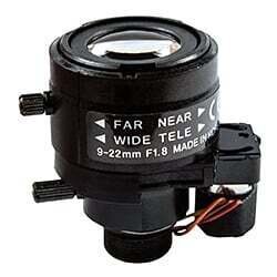 9mm-22mm Varifocal M-12 Mount Lens