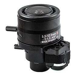 3.3mm-12mm Varifocal M-14 Mount Lens