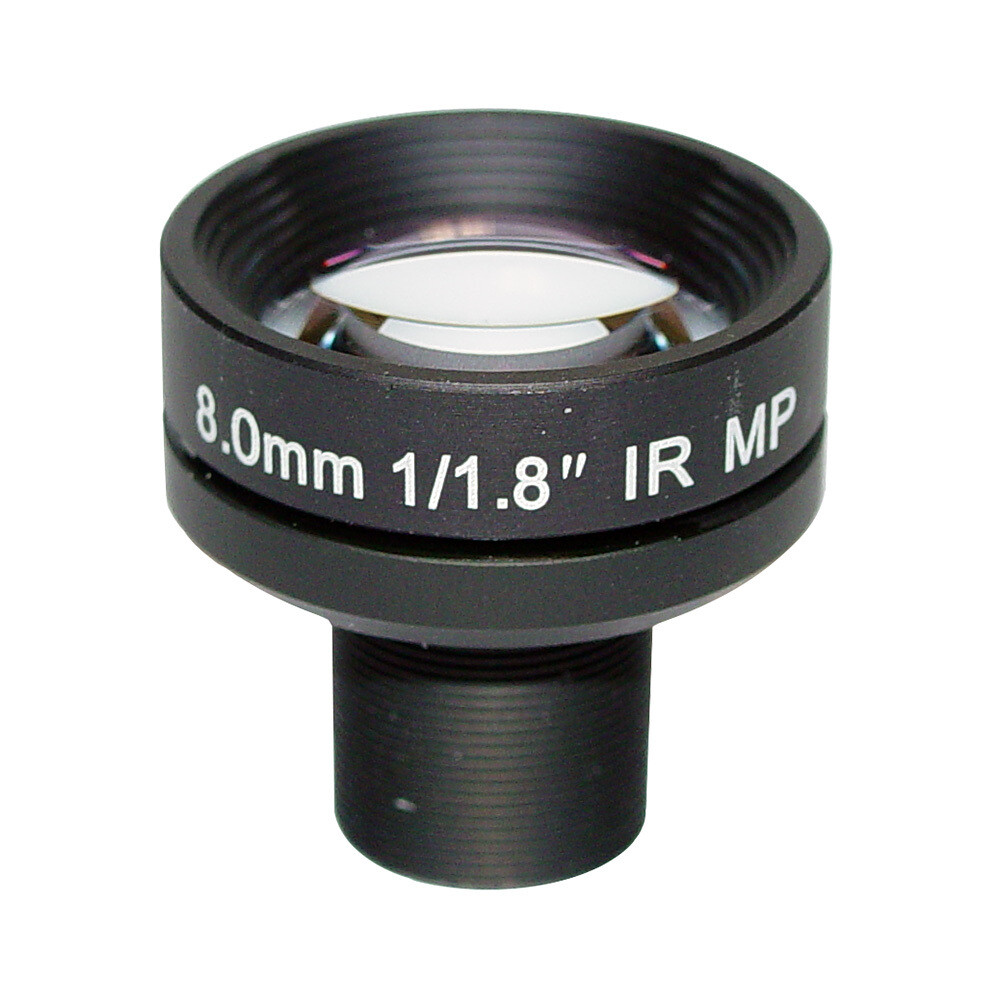 8mm Megapixel Fixed Focal M-12 Lens