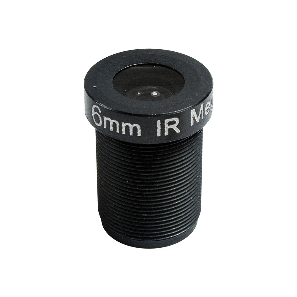 6.0mm 5MP Fixed Focal M-12 Lens