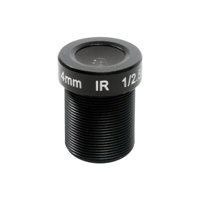 4.0mm 5MP Fixed Focal M-12 Lens