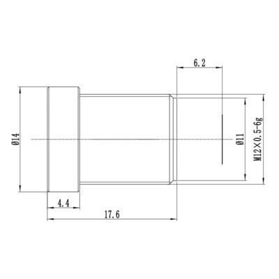 4.0mm 5MP Fixed Focal M-12 Lens