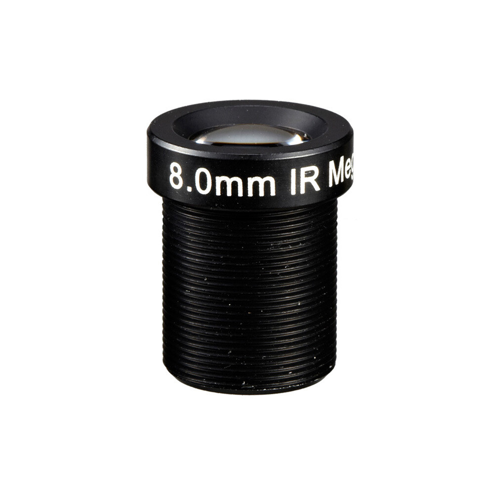 8mm 5MP Fixed Focal M-12 Lens